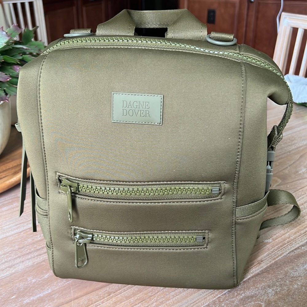 Indi Diaper Backpack in Moss, Size S
